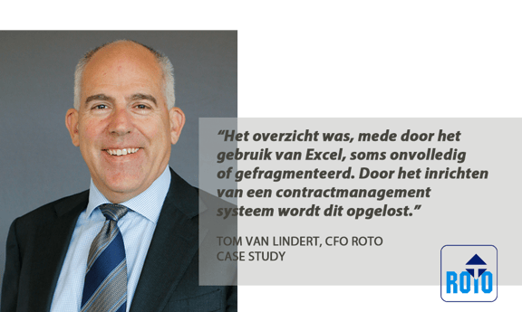 Tom van lindert ROTO klant van Easy Systems Contractmanagement software