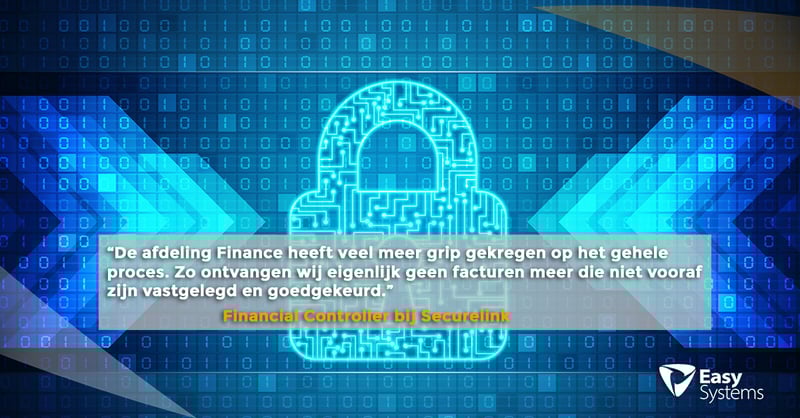 factuurverwerking automatiseren case study Securelink quote