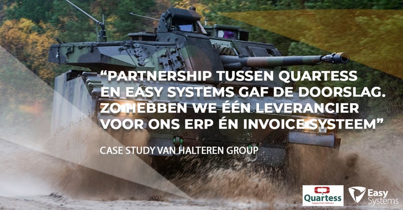 geautomatiseerde factuurverwerking case study Van Halteren quote