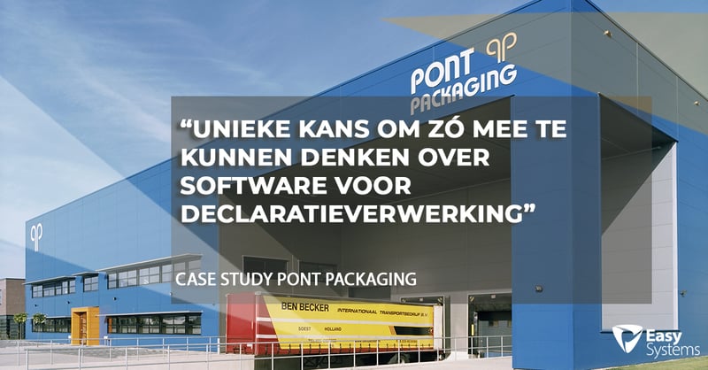Quote pont packaging case declaratieverwerking